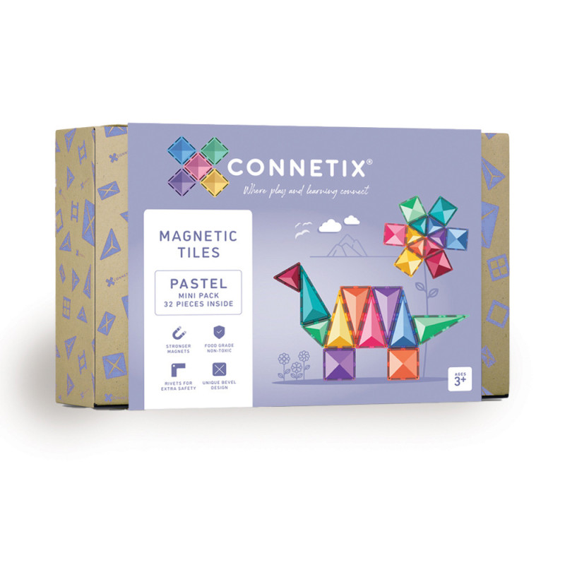 Magnetická stavebnice CONNETIX® Pastel Mini Pack 32 ks