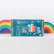 Magnetická stavebnice CONNETIX® Rainbow Rectangle Pack 18 ks