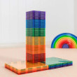 Magnetická stavebnice CONNETIX® Rainbow Square Pack 42 ks