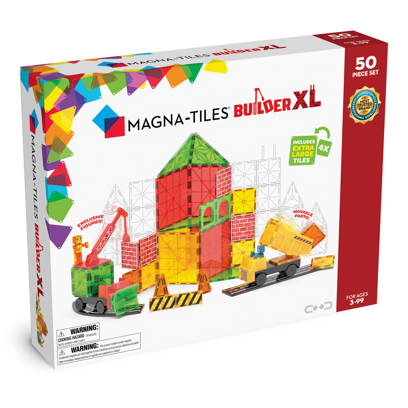 Magnetická stavebnice MAGNA-TILES® Builder XL Trucks 50 ks