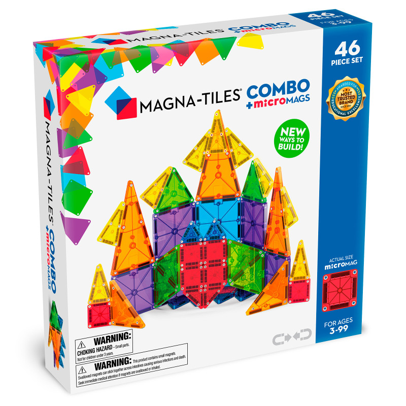 Magnetická stavebnice MAGNA-TILES® Combo 46 ks