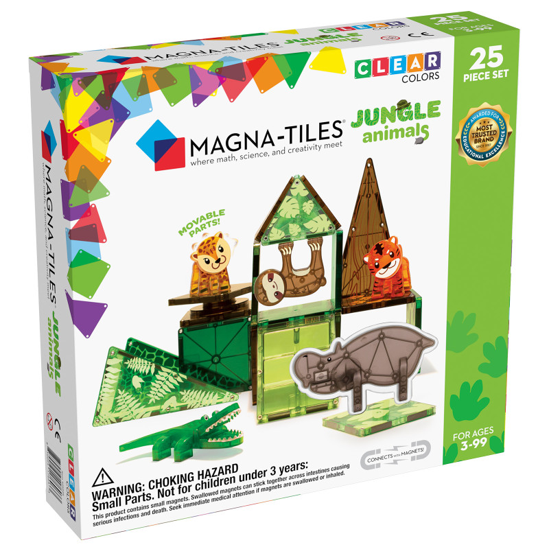 Magnetická stavebnice MAGNA-TILES® Jungle 25 ks