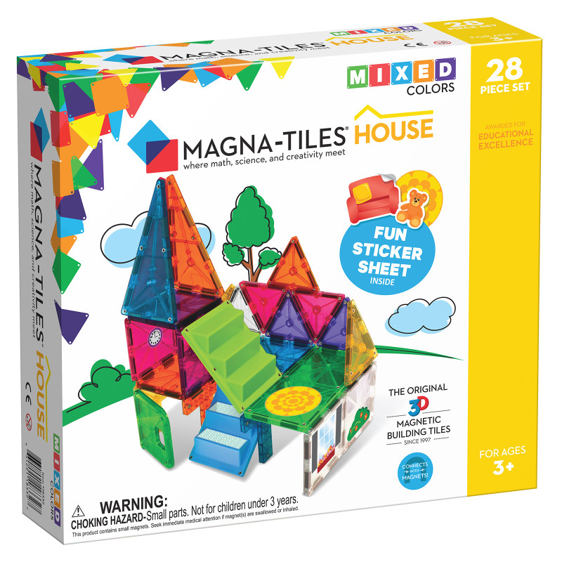 Magnetická stavebnice MAGNA-TILES® House 28 ks