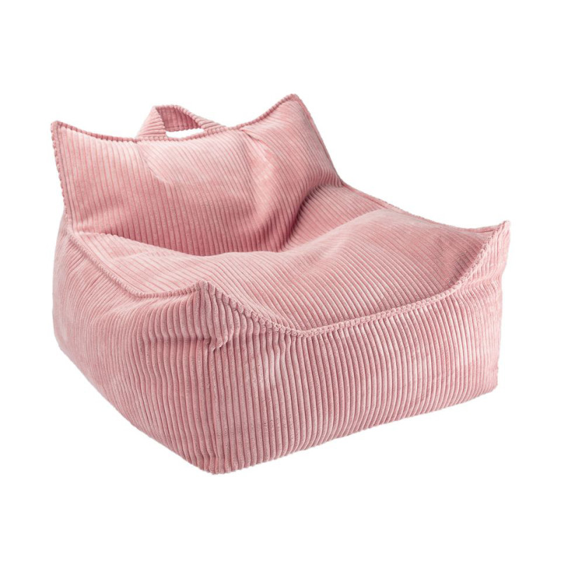 Dětské křeslo sedací pytel Wigiwama® - Pink Mousse Beanbag Chair