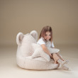 Dětské křeslo sedací pytel Wigiwama® - Cream White Bear Beanbag