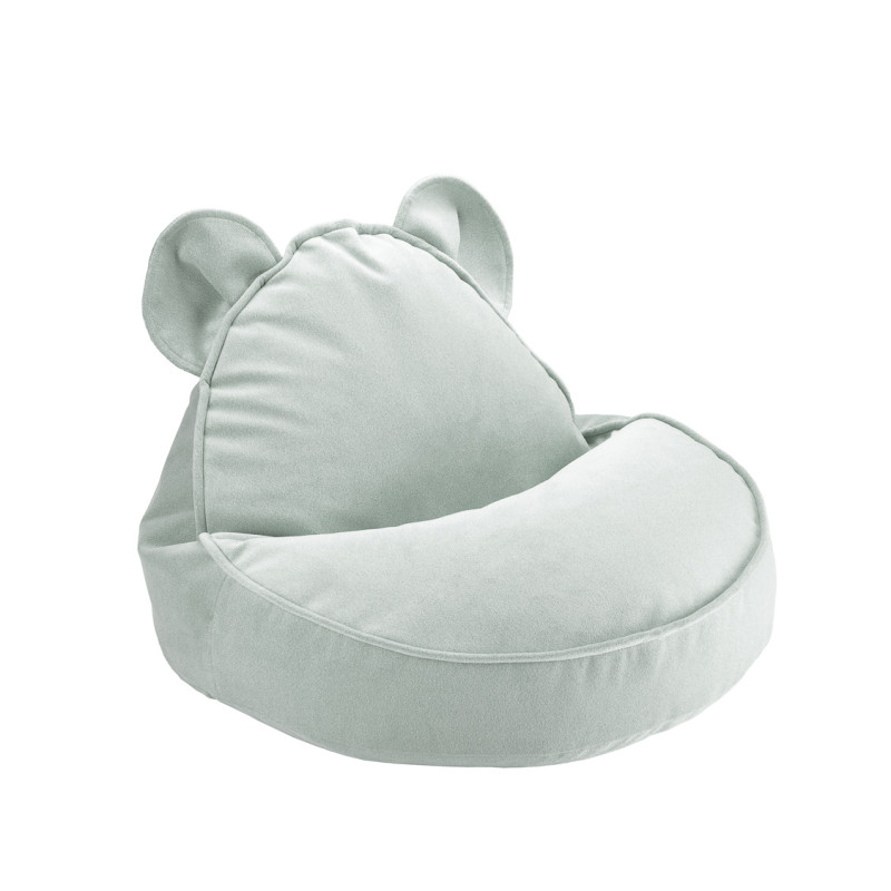 Dětské křeslo sedací pytel Wigiwama® - Misty Green Bear Beanbag