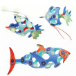 Magnetická stavebnice Clixo Ocean Creatures 24 ks