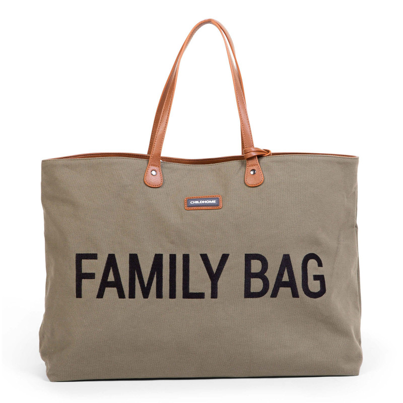 Childhome přebalovací taška Family Bag canvas khaki