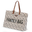 Childhome přebalovací taška Family Bag canvas leopard