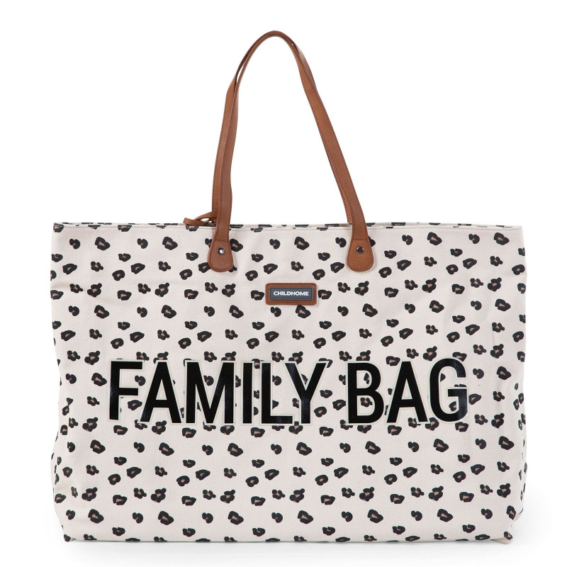 Childhome přebalovací taška Family Bag canvas leopard