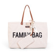 Childhome přebalovací taška Family Bag teddy off white