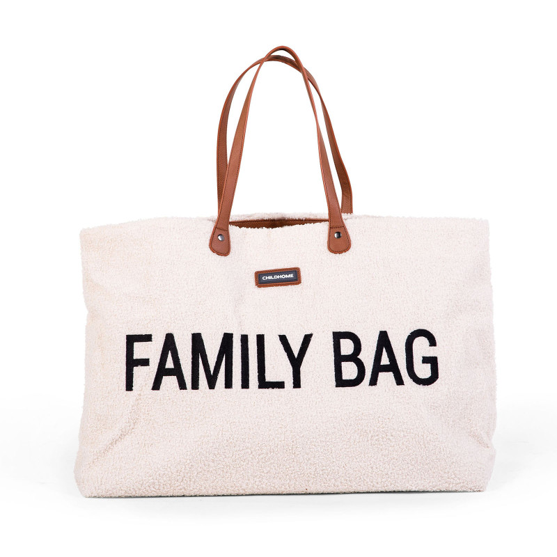 Childhome přebalovací taška Family Bag teddy off white