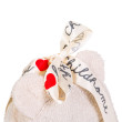 Childhome dětský batoh My First Bag teddy off white