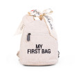 Childhome dětský batoh My First Bag teddy off white