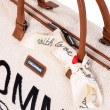 Childhome přebalovací taška Mommy Bag teddy off white