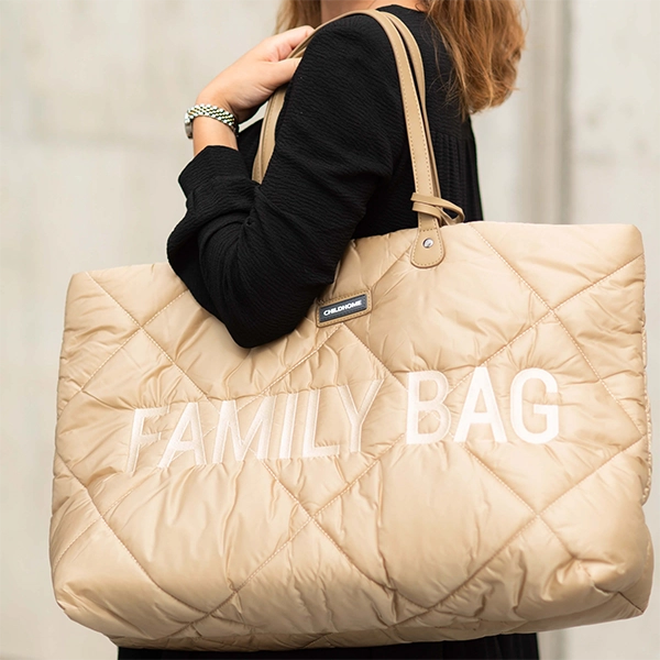 Childhome přebalovací taška Family Bag puffered beige