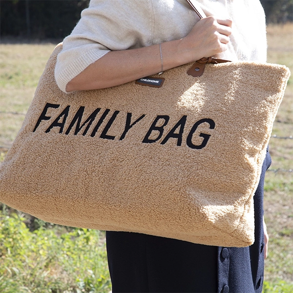 Childhome přebalovací taška Family Bag teddy beige