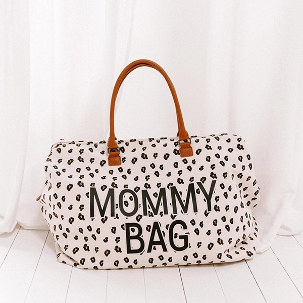 Childhome přebalovací taška Mommy Bag canvas leopard